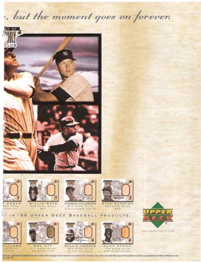 1999 bat cards