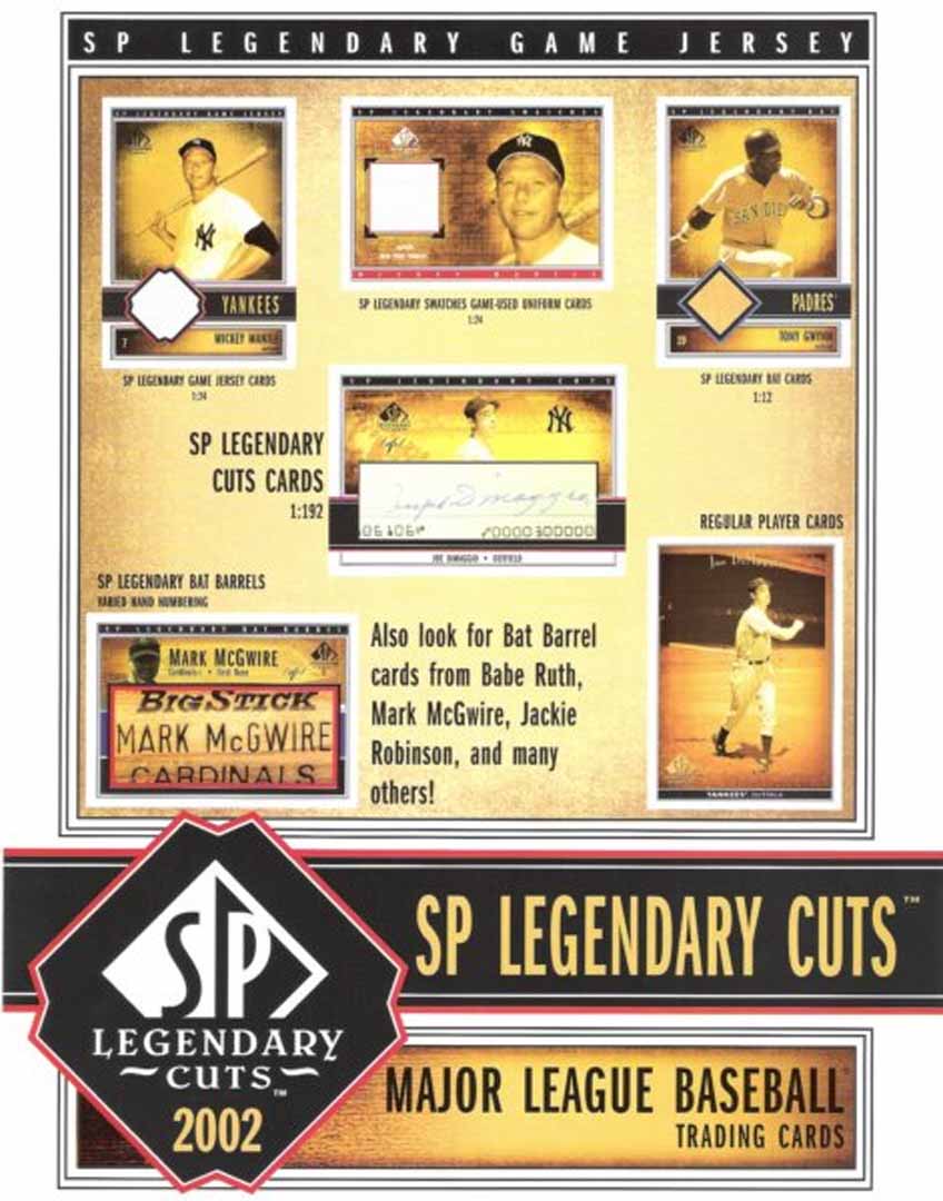2002 sp legendary cuts