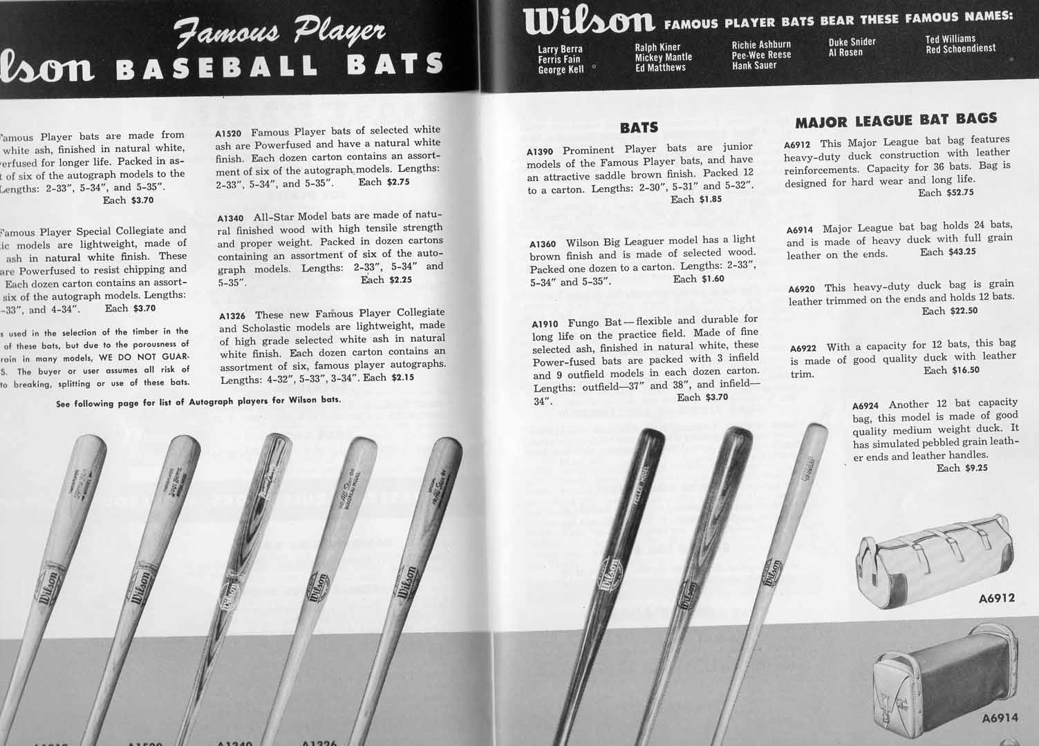 1955 wilson catalog